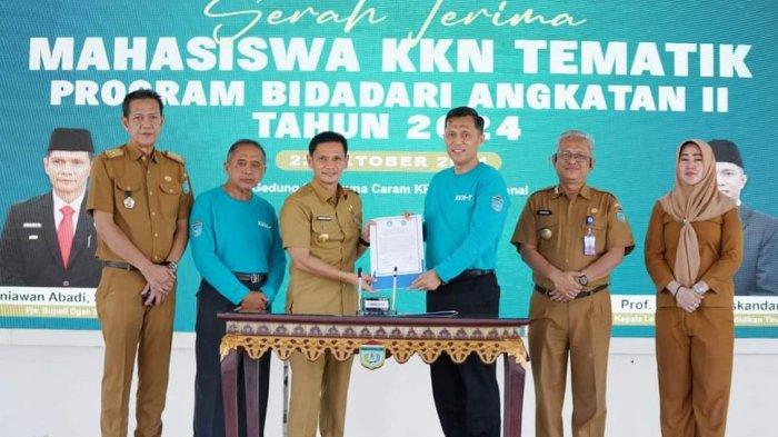 Pjs Bupati Ogan Ilir Terima Mahasiswa KKN Tematik Program BIDADARI Angkatan II Tahun 2024
