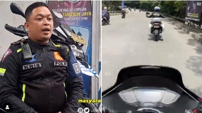 Cerita Aipda Kristiyanto Kawal Pemotor PCX yang Dikejar Oknum Ngaku Debt Colletor Viral, Biar Aman
