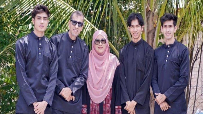 Potret keluarga Aisar Khaled