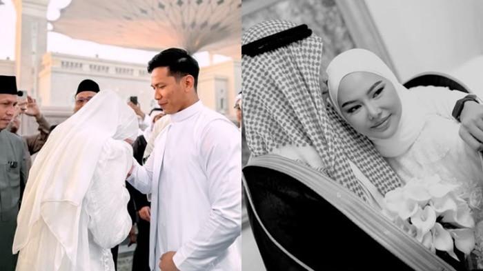 Potret pernikahan Dara Arafah dan Rehan Mubarak