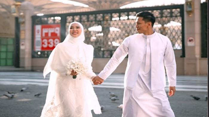 Potret pernikahan Dara Arafah resmi menikah