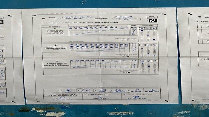 Prabowo-Gibran Unggul di TPS 1 Kalibening Musi Rawas, Tempat Mantan Ketua DPRD Musi Rawas Nyoblos
