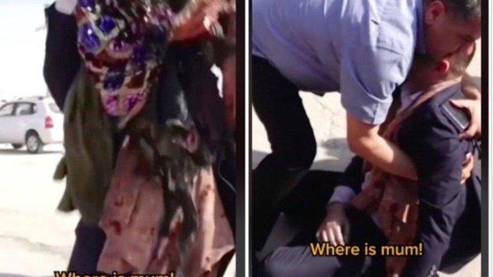 Tangis Pria Temukan Gaun Ibunya Jadi Korban Tewas Kebakaran Pesta Pernikahan di Irak, Dimana Ibu !