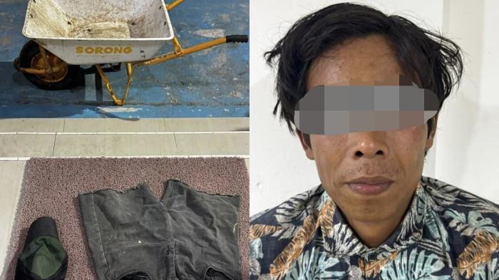 Pria di Prabumulih Ditangkap Polisi, Curi Tromol Hingga 1 Set Kunci Pas di Bengkel