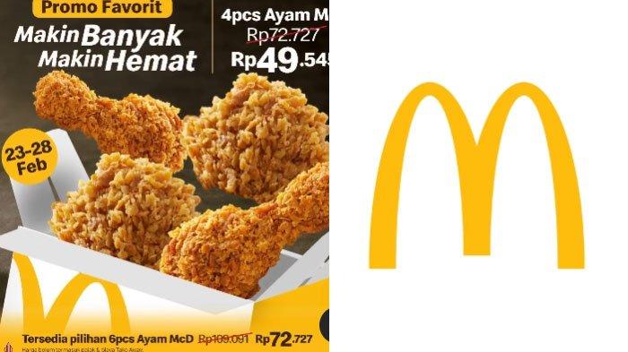 Promo McDonalds Hari Ini 24 Februari 2023, Ada Paket 4 Ayam Murah Untuk Dinikimati di Akhir Pekan