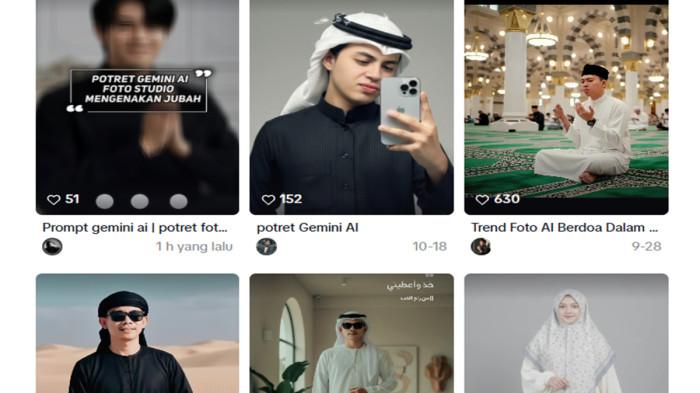 Prompt Gemini AI Edit Foto Pose Memakai Jubah Arab, Hasil Keren dan Realistis