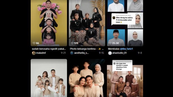 Kumpulan Prompt Gemini AI Foto Keluarga 3, 4, 5 Orang, Estetik dan Berkesan