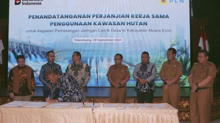 Puluhan Tahun Gelap Gulita, 7 Desa di Kawasan Hutan Muara Enim Bakal Dialiri Listrik