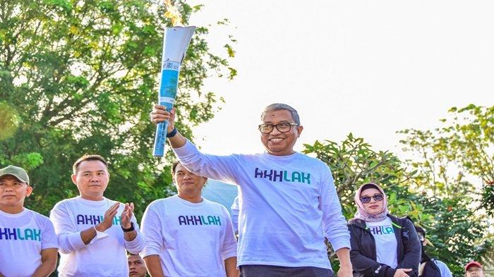 1500 Peserta Meriahkan Jalan Sehat BUMN di Palembang
