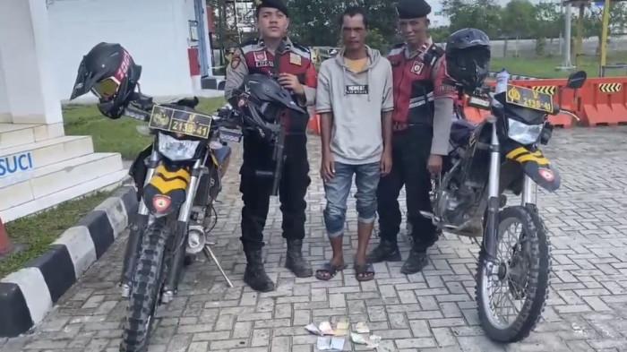 Resahkan Sopir Truk, Pria di Ogan Ilir Ditangkap Karena Pungli di Gerbang Tol Kramasan