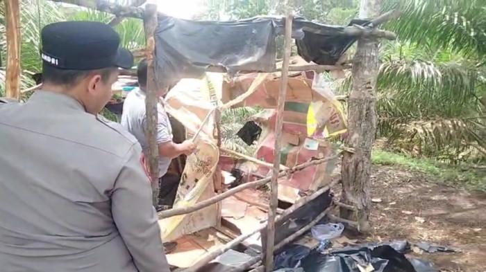 Resahkan Warga Karena Jadi Tempat Pesta Narkoba, 7 Pondok Liar di Perkebunan Muratara Dibongkar