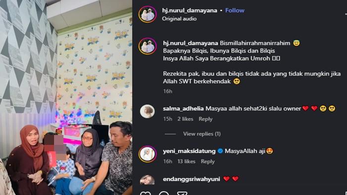 KASUS BALITA DICULIK - Rezeki nomplok BR dan orang tuanya, balita yang hilang 6 hari diculik di Taman Pakui Sayang, Jl AP Pettarani, Kecamatan Panakkukang, Makassar, pada Minggu (2/11/2025), kini diberi hadiah umrah gratis.