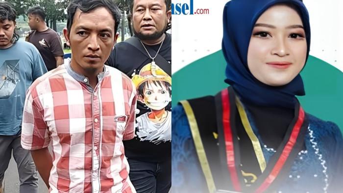 KASUS PEMBUNUHAN - Sosok S (45) pelaku lain yang berkomplot dengan Bripka AS Anggota Polsek Krucil Polres Probolinggo untuk membunuh mahasiswi UMM Faradila Amalia Najwa (21) di Pasuruan, dibawa ke Mapolda Jatim, Surabaya, Jumat (19/12/2025) sore