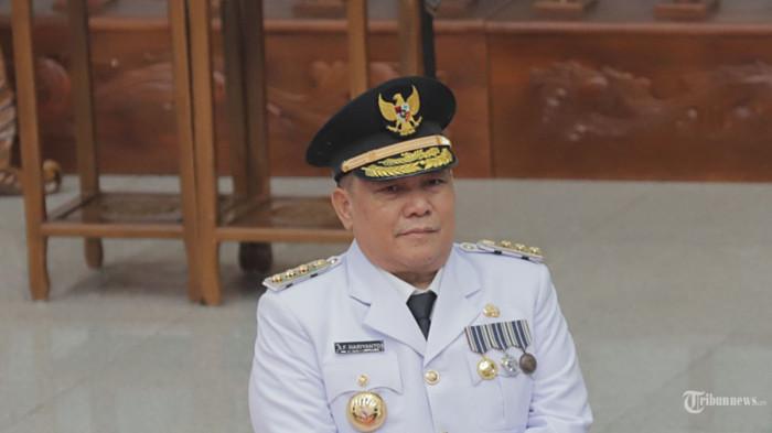 WAGUB RIAU SF HARIYANTO - SF Hariyanto berpose usai pelantikan di Gedung Sasana Bhakti Praja, Kemendagri, Kamis (29/2/2024). Ia berpotensi bakal gantikan Abdul Wahid jadi Gubernur Riau.