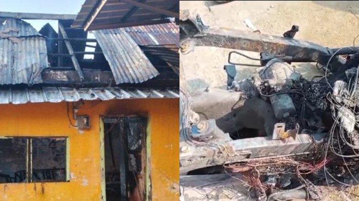 Selain 2 Rumah, Kebakaran di Plaju Palembang Juga Sebabkan 2 Motor Hangus, Diduga Korsleting