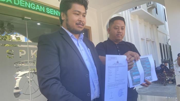 Seorang pengusaha asal Surabaya, Fajar Ramadhon melaporkan Vicky Prasetyo