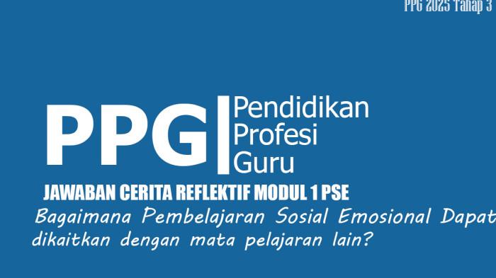 Setelah Anda Mempelajari PSE, Bagaimana PSE Dapat Dikaitkan dengan Mata Pelajaran Lain?