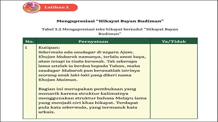 ILUSTRASI SOAL - Soal Bahasa Indonesia Kelas 12 Halaman 120. Buku Bahasa Indonesia Tingkat Lanjut: Cakap Berbahasa dan Bersastra Indonesia untuk SMA/MA Kelas XII Edisi 1 yang ditulis Maman. (KemendikbudRistek Tahun 2022)