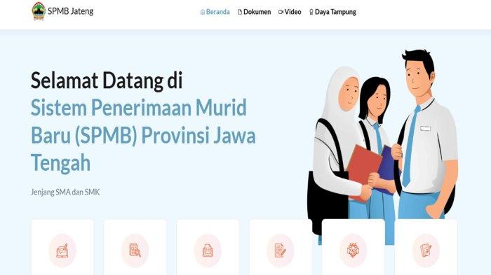 Syarat dan Cara Daftar SPMB Jawa Tengah 2025 Lengkap dengan Dokumen yang Harus Disiapkan