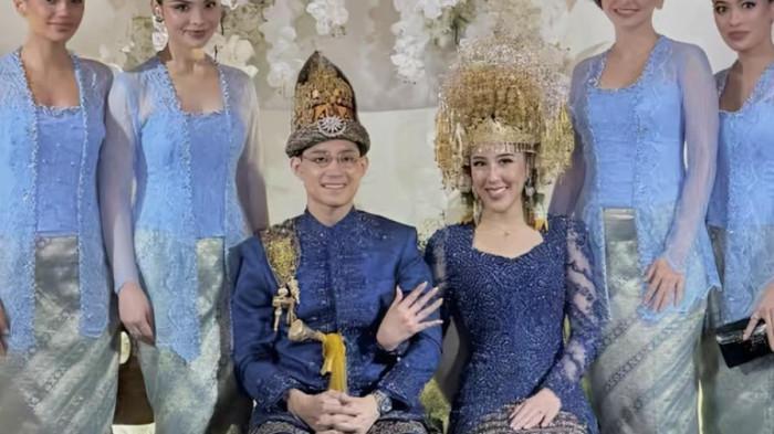 RESMI MENIKAH- Teuku Rassya telah resmi melepas masa lajangnya dengan mempersunting sang kekasih, Cleantha Islan, pada Minggu (12/4/2026) pakai adat Aceh