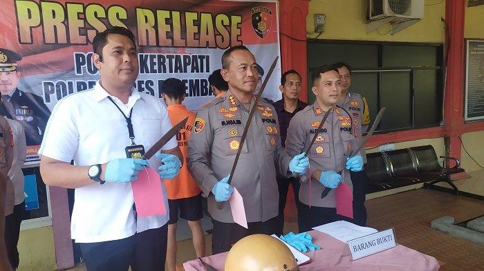 Tewaskan Satu Orang, Tiga Pelaku Tawuran di Kertapati Palembang Ditangkap, Ini Perannya