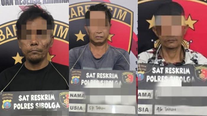 Tampang Pelaku Pengeroyokan Arjuna Tamaraya Tewas di Masjid Agung Sibolga, Ditangkap Hendak Kabur