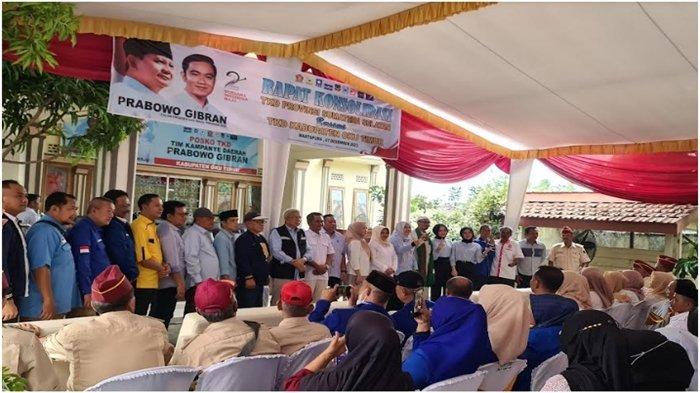 Tim Kampanye Daerah Prabowo-Gibran Target 60 Persen di OKU Timur Sumsel, Menang 1 Putaran