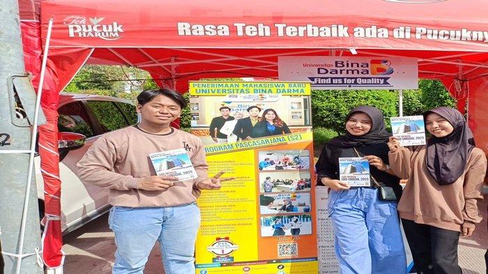 Jadi Sponsor di Festival Foodies Palembang PTC Mall, UBD Buka Stand PMB