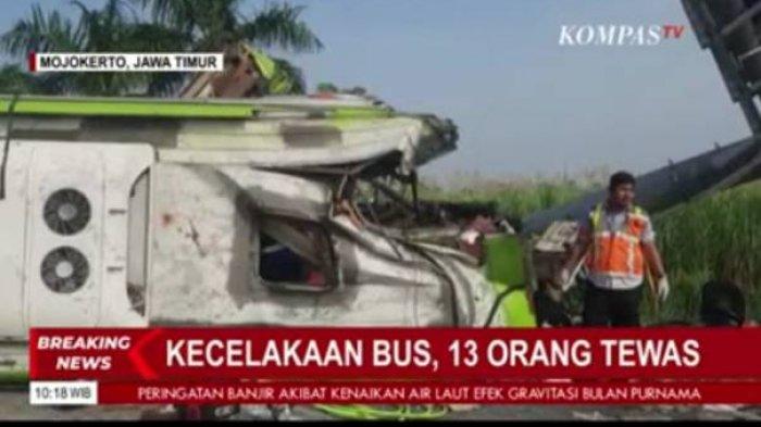Diberi Kepercayaan untuk Nyopir, Kernet Injak Pedal Gas Hingga Diatas 100 Km/jam 14 Penumpang Tewas