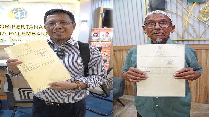 Cerita Warga Kota Palembang Sudah Pegang Sertipikat Tanah Elektronik, Lebih Ringkas dan Aman