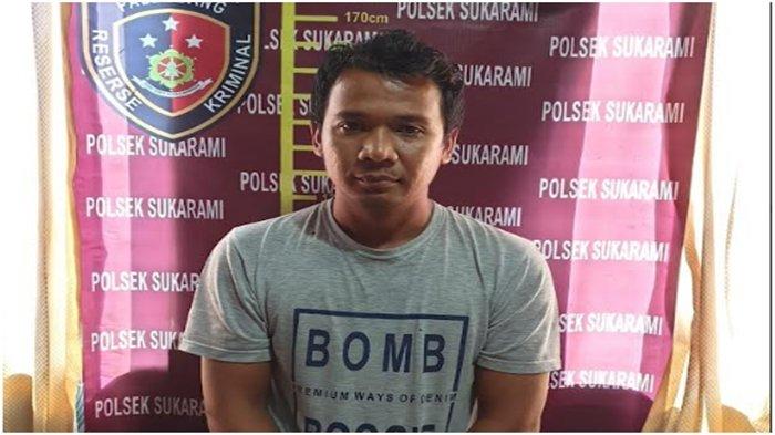 Pria 33 Tahun Warga Sukarami Jadi Kurir Sabu, Uangnya Untuk Beli Rokok