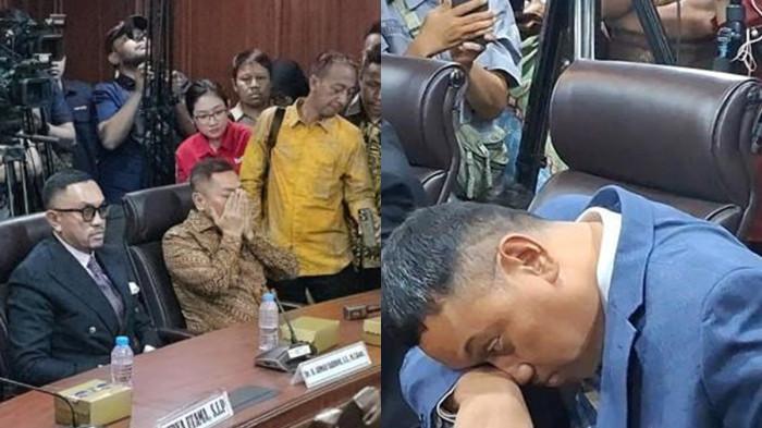 Adies Kadir Usap Wajah Tanda Syukur & Uya Kuya Meneteskan Air Mata Saat Divonis Tak Langgar Etik