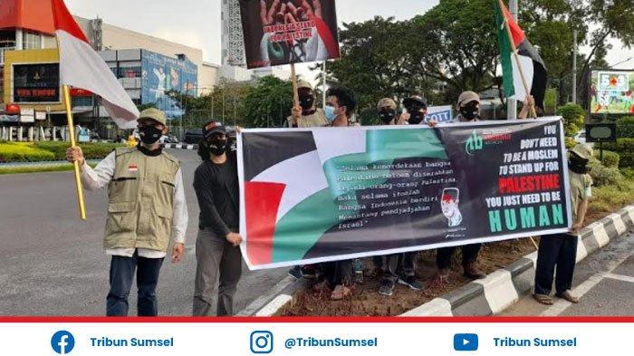 Suarakan Dukungan untuk Palestina ABI Sumsel Bagikan 1.000 Masker