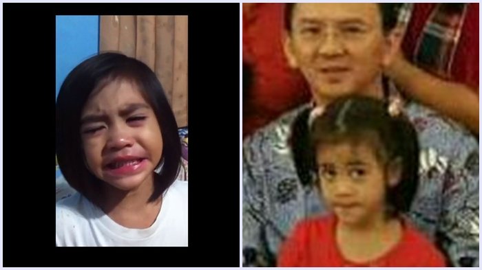Lihat Reaksi Bocah yang Pernah Diduduk di Pangkuan Ahok saat Tahu Ahok Dipenjara