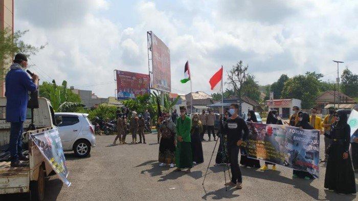 Aksi Simpatik Untuk Palestina, Berhasil Kumpulkan Bantuan Dana Rp 45 Juta