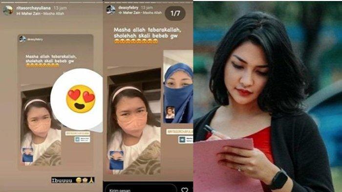 Akun IG AKP Rita Yuliana Kembali Aktif, Sahabat Puji AKP Rita Yuliana Pakai Hijab: Sholehah Sekali