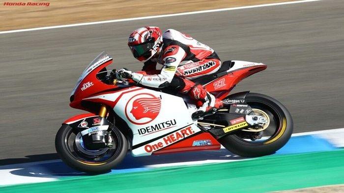 Torehan Gemilang Pembalap Indonesia, Andi Gilang di Moto2 Sirkuit Andalusia 2020