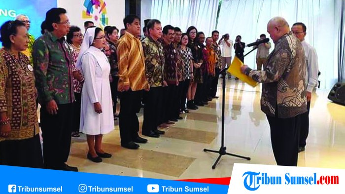 Gubernur Alex Noerdin Lantik Pengurus LP3KD Sumatera Selatan