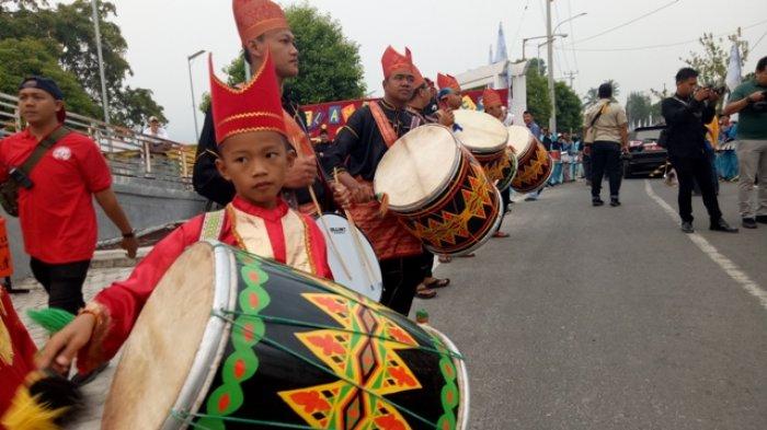 Ratusan Peserta Sriwijaya Ranau Gran Fondo 2019 disambut Meriah Warga