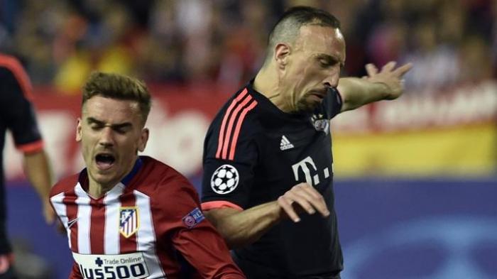 Griezmann Balas Komentar Ribery soal Status Kelas Dunia