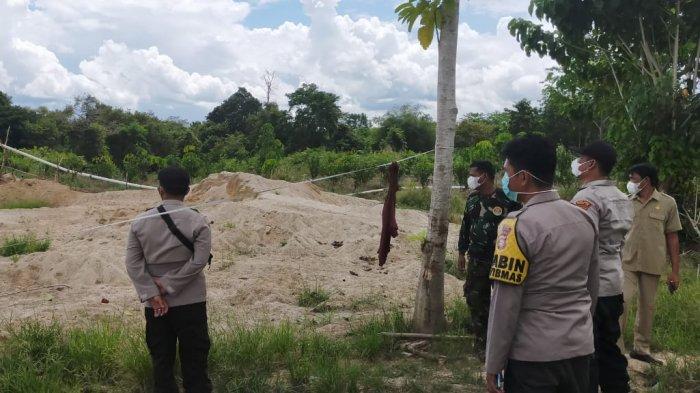 Polsek Tanjung Batu Tutup 5 Lokasi Tambang Pasir Ilegal yang Bikin Sungai Ogan Tercemar