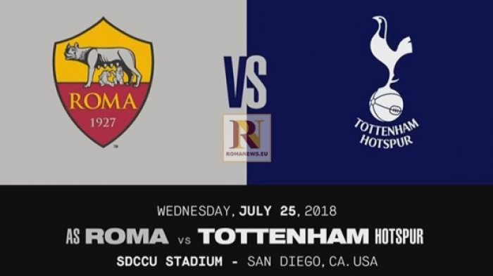 Link Live Streaming AS Roma vs Tottenham Hotspur di ICC 2018 Tayang Tunda di TVRI Pukul 09.00 WIB