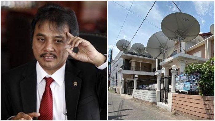 VIRAL dan Heboh Atap Rumah Roy Suryo Dipenuhi dengan Parabola, Begini Tanggapan Roy