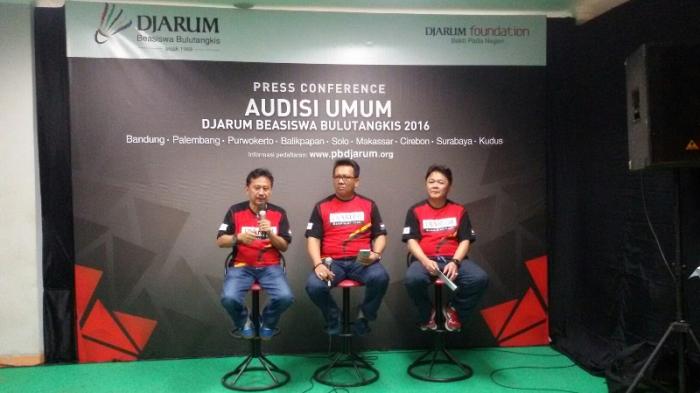 Ratusan Calon Atlet Bulutangkis Sumsel ikuti Seleksi Djarum