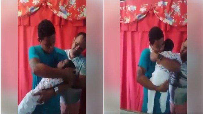 Siapa Saja Pasti Tidak Tega Melihatnya, Perlakuan Istri dan Anaknya ini Sangat Mengejutkan