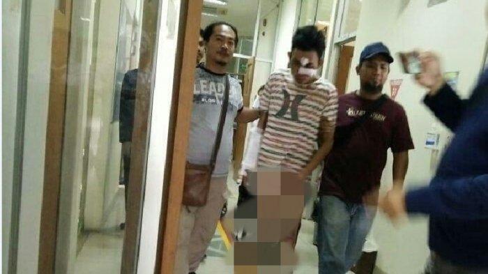 Bambang Warga Palembang Mencuri di Prabumulih, Tertangkap Basah Babak Belur Dihajar