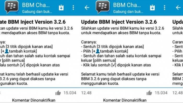Marak Broadcast Ajakan Bergabung di Saluran BBM, Ini Tanggapan Resmi BBM