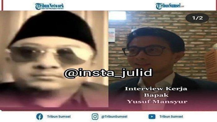 Begini Parodi Interview Kerja Pelamar Emosian Ustad Yusuf Mansur: Saya Butuh Uang 1 Triliun