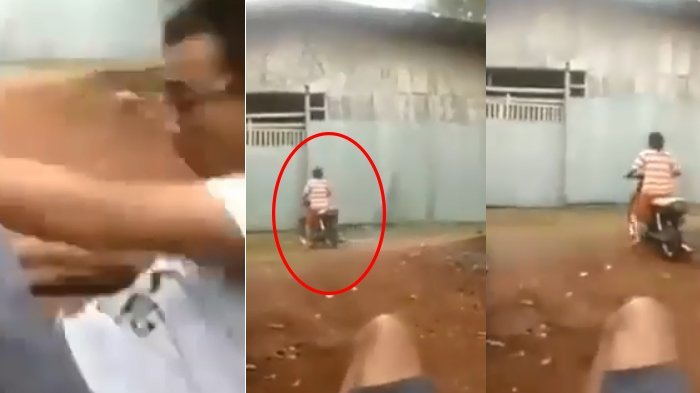 VIDEO VIRAl : Emak-emak Belajar Motor, Endingnya Bikin Orang Langsung Berdiri
