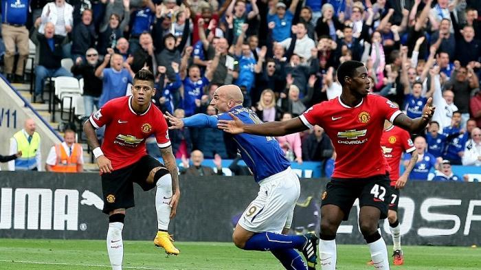 Ini Jalannya Pertandingan Leicester vs MU 5-3